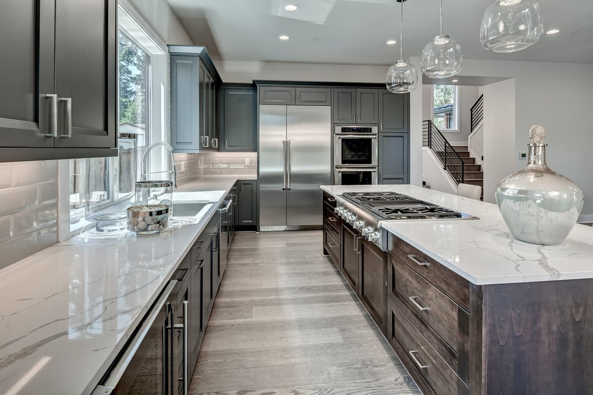 Beautiful kitchen remodel by Valen Properties